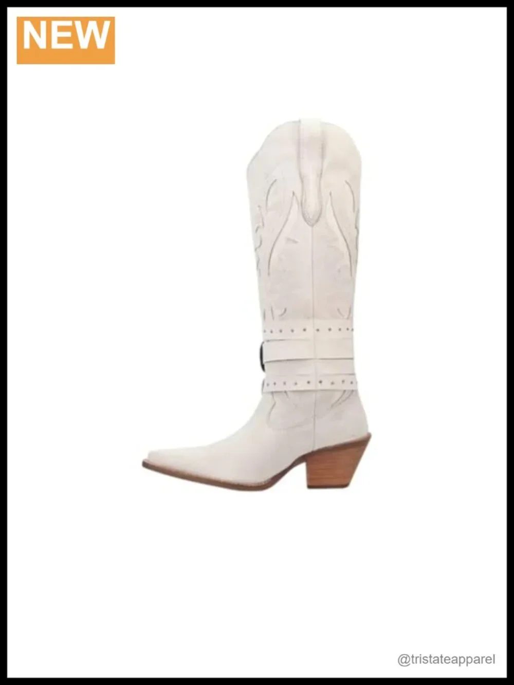 Suede Over the Knee Western Boots Block Heel Snip Toe Pull-On